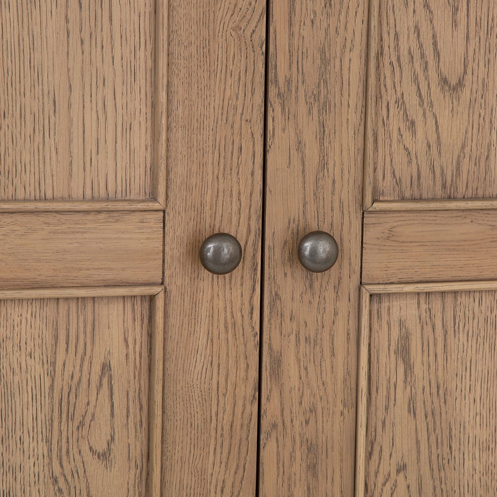 Wessex Smoked Oak Large Larder Unit