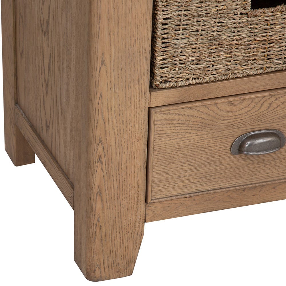 Wessex Smoked Oak Large Larder Unit
