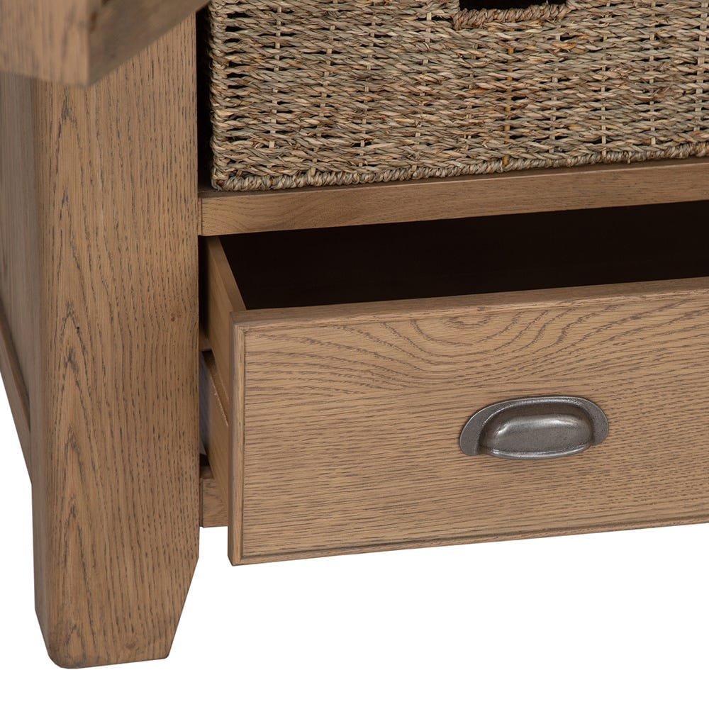 Wessex Smoked Oak Large Larder Unit