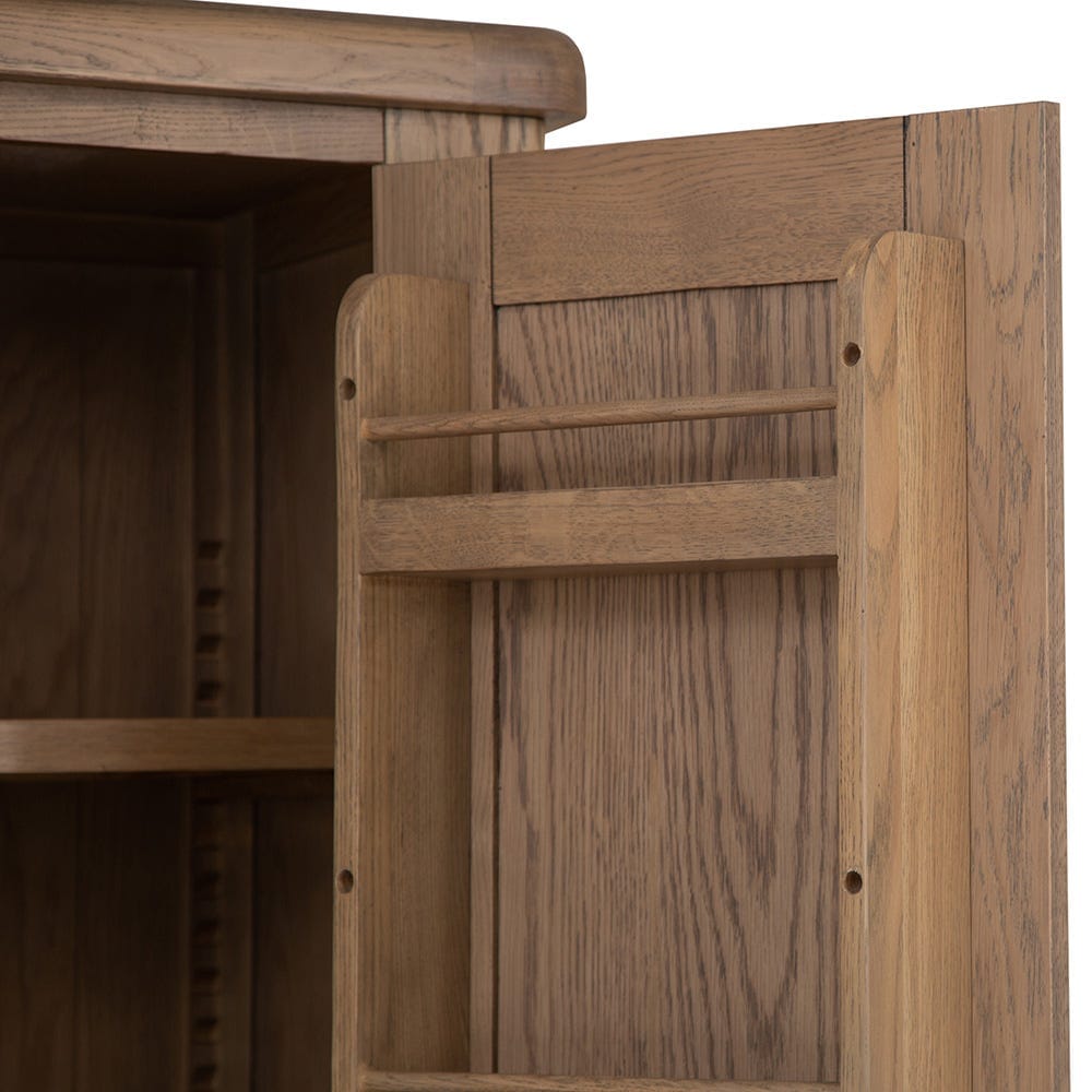 Wessex Smoked Oak Large Larder Unit