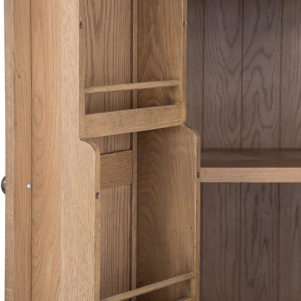 Wessex Smoked Oak Large Larder Unit