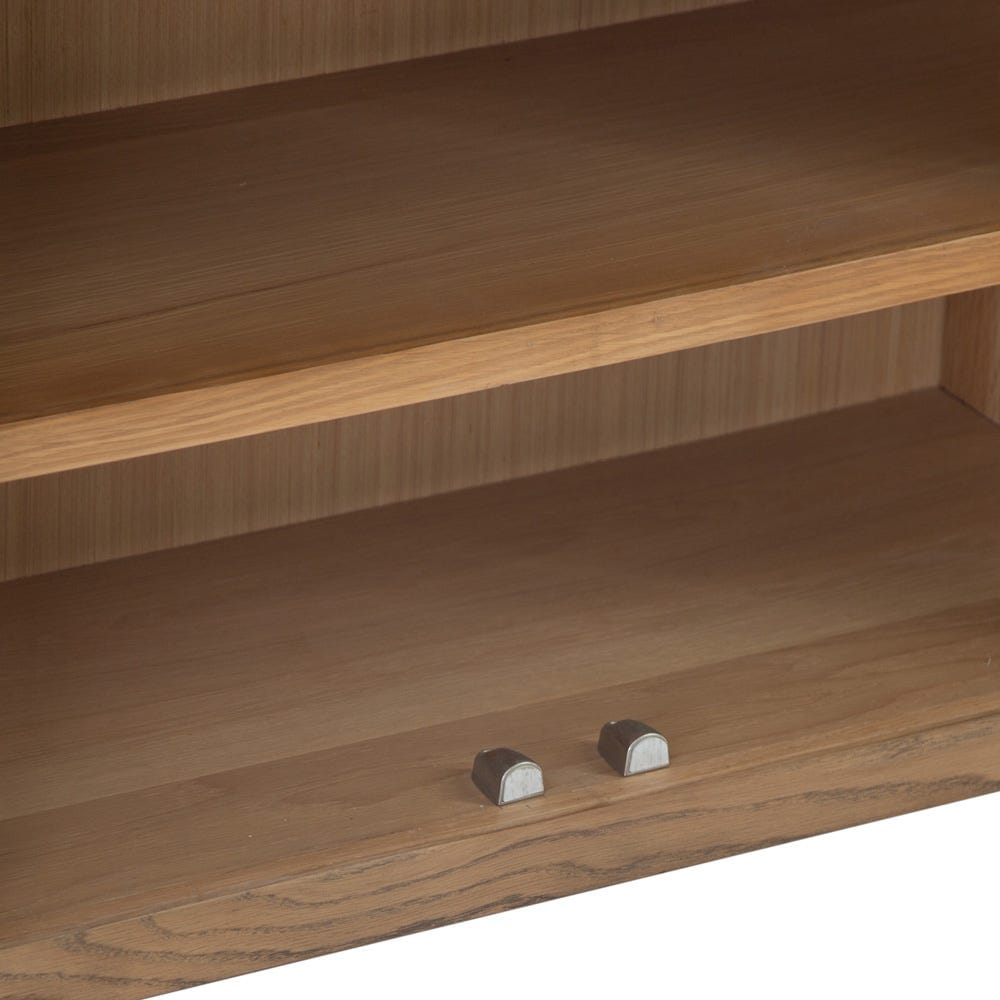 Wessex Smoked Oak Mini 1 Drawer 2 Door Sideboard