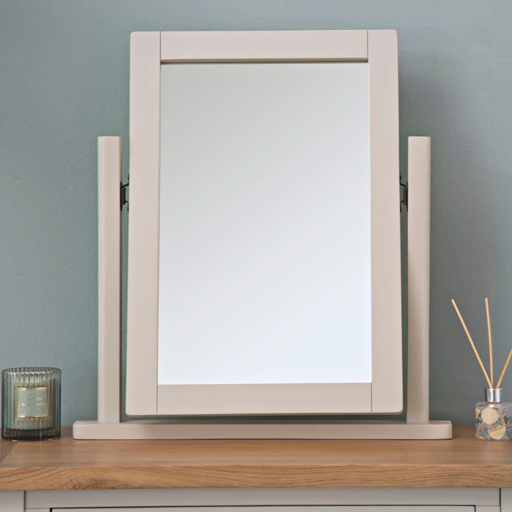 Rutland Painted Oak Dressing Table Mirror