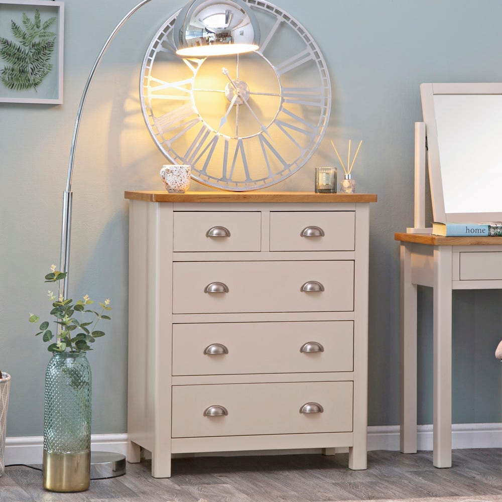 Rutland Painted Oak 2 Over 3 Chest