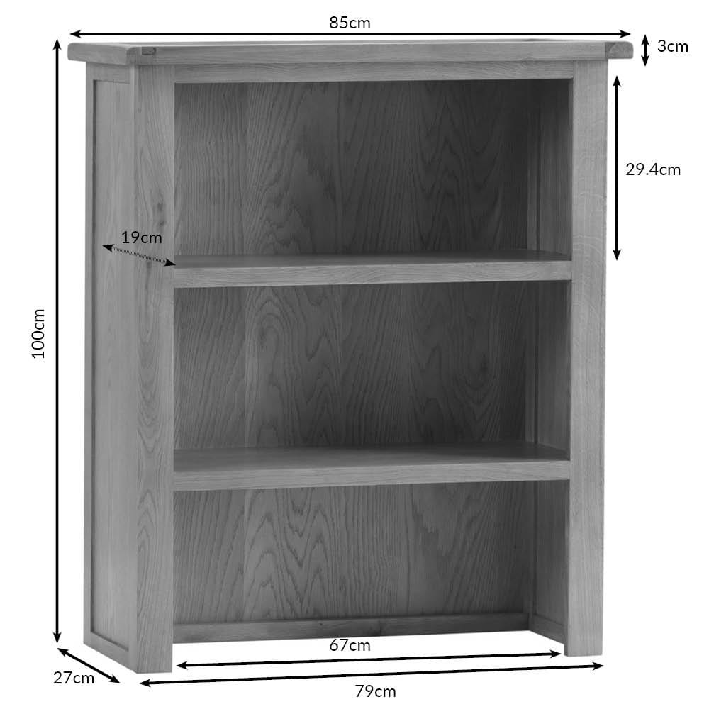 Rustic Oak Small Sideboard Dresser Top