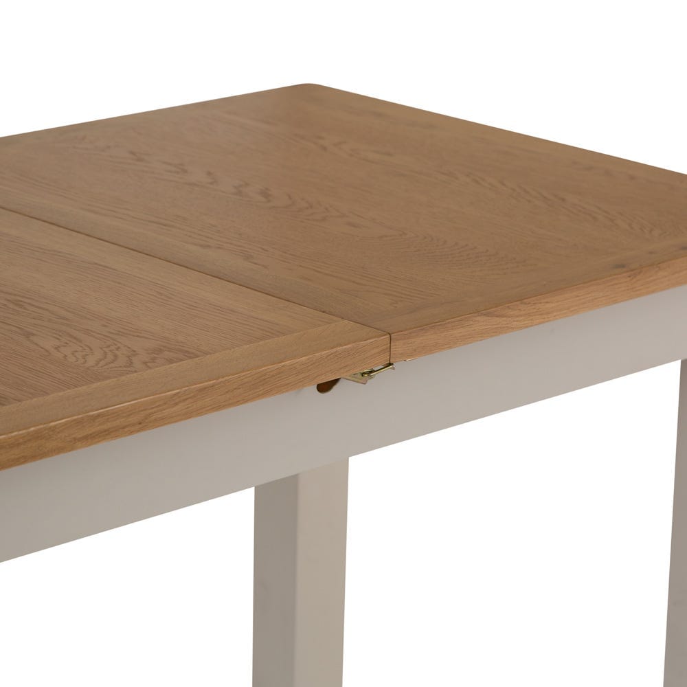 Rutland Painted Oak 1.2m Extending Dining Table