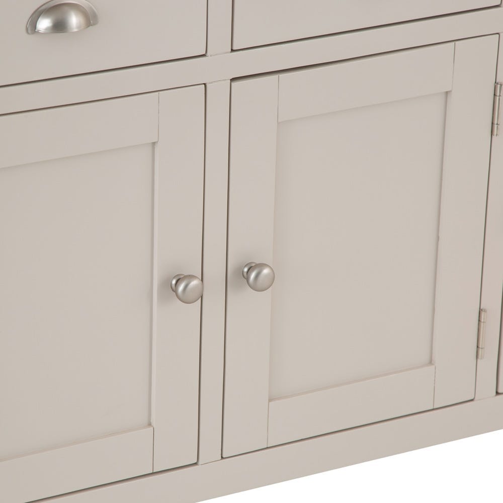 Rutland Painted Oak 3 Door 3 Drawer Large Sideboard