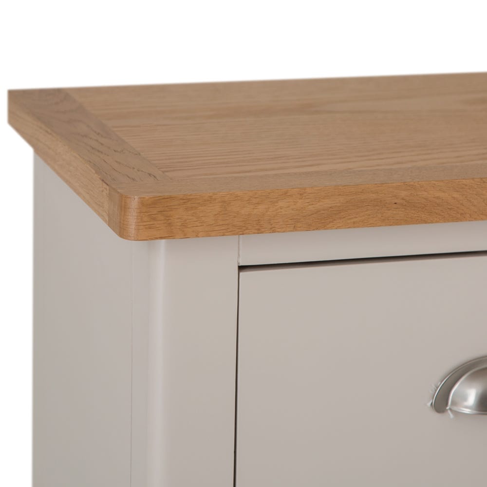 Rutland Painted Oak 5 Drawer Tallboy