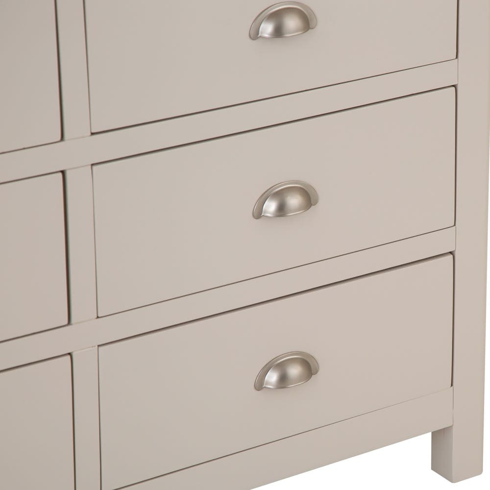 Rutland Painted Oak Chest of 6 Drawers