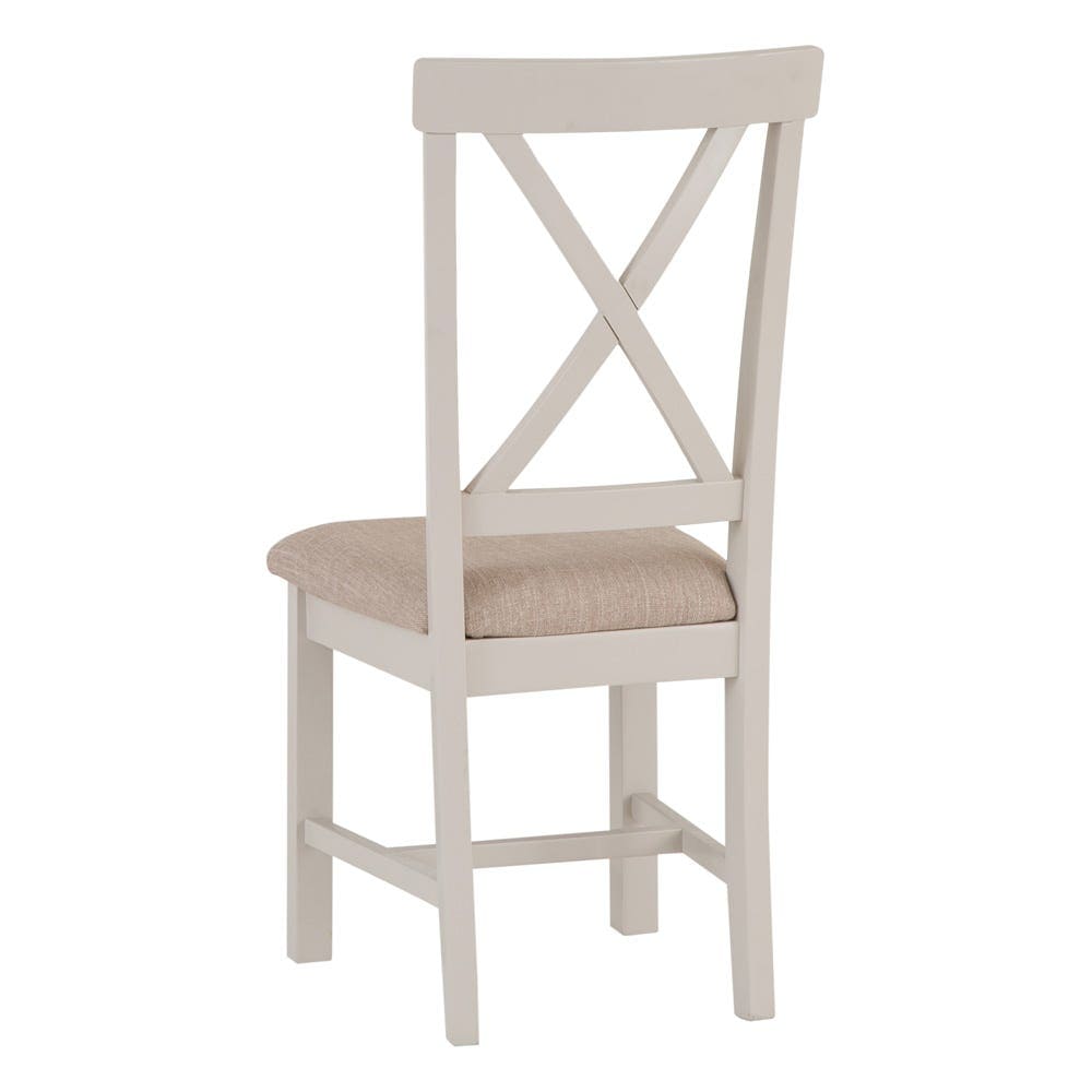 Rutland Painted Oak Fabric Seat Dining Chair