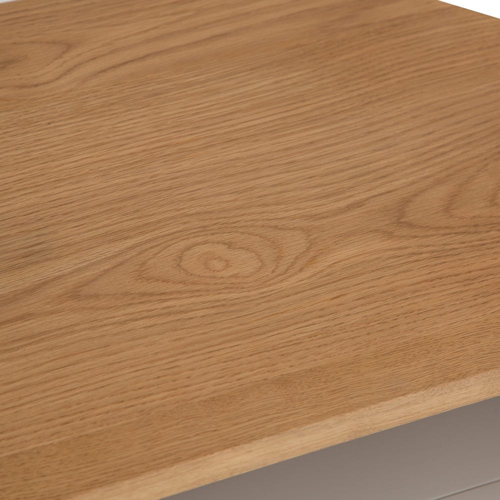 Rutland Painted Oak Corner TV Unit