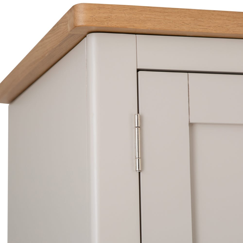 Rutland Painted Oak 2 Door Wardrobe with Drawer
