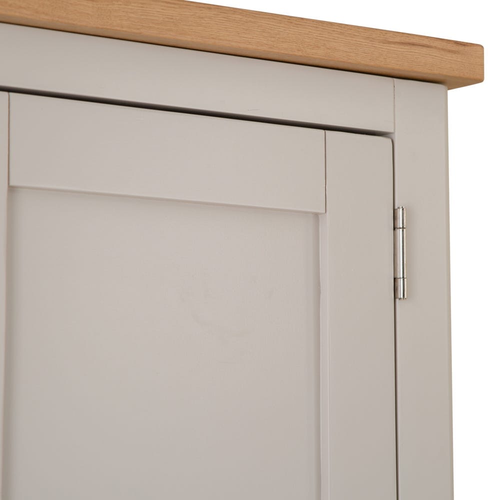 Rutland Painted Oak 2 Door Wardrobe with Drawer