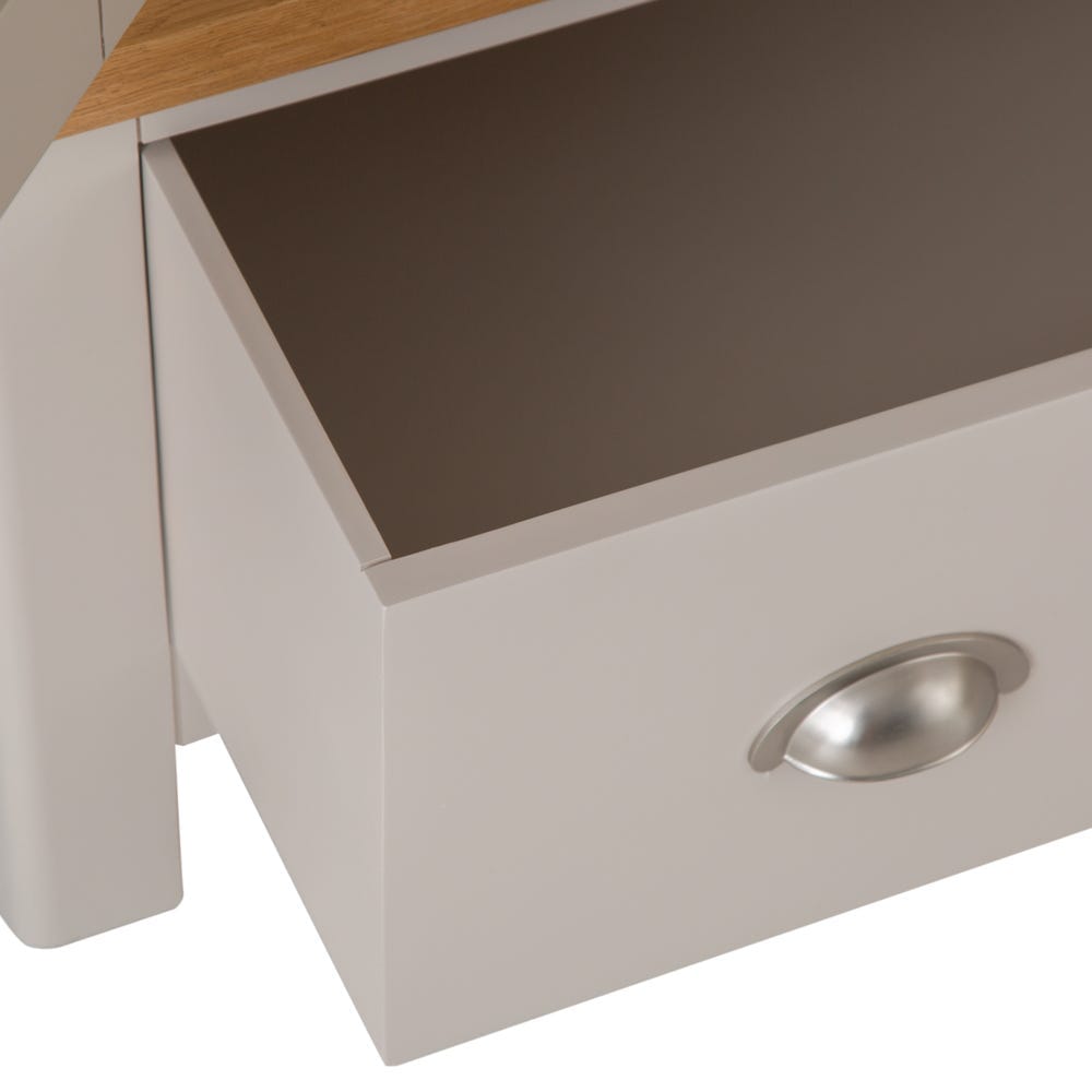 Rutland Painted Oak 2 Door Wardrobe with Drawer