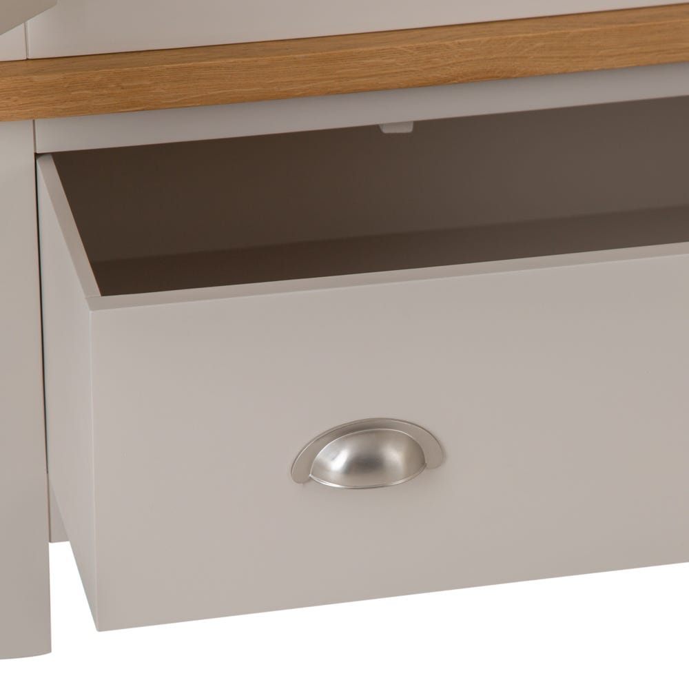 Rutland Painted Oak 2 Door Wardrobe with Drawer