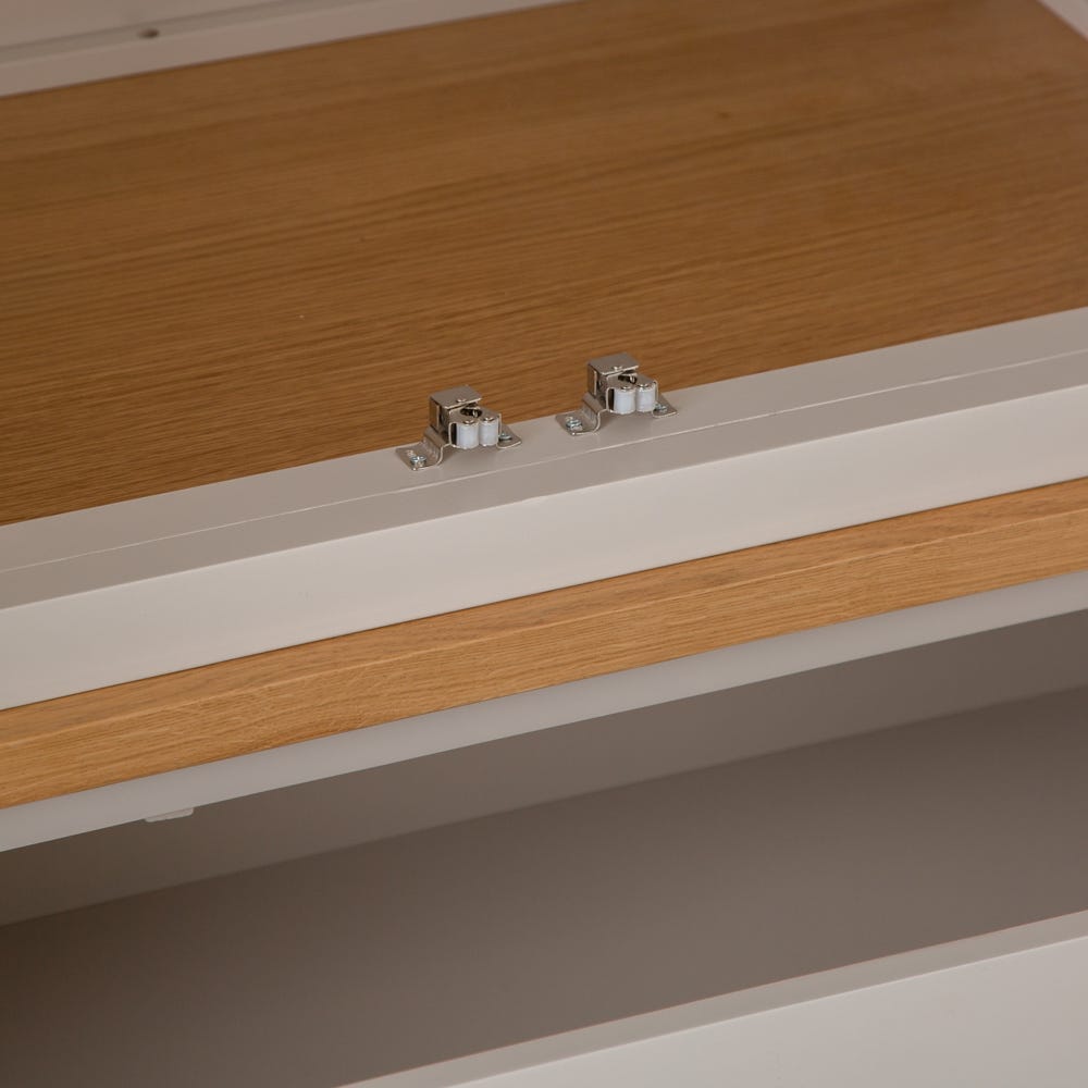 Rutland Painted Oak 2 Door Wardrobe with Drawer