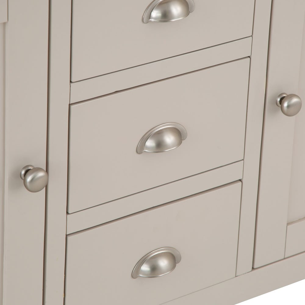 Rutland Painted Oak 2 Door 3 Drawer Large Sideboard