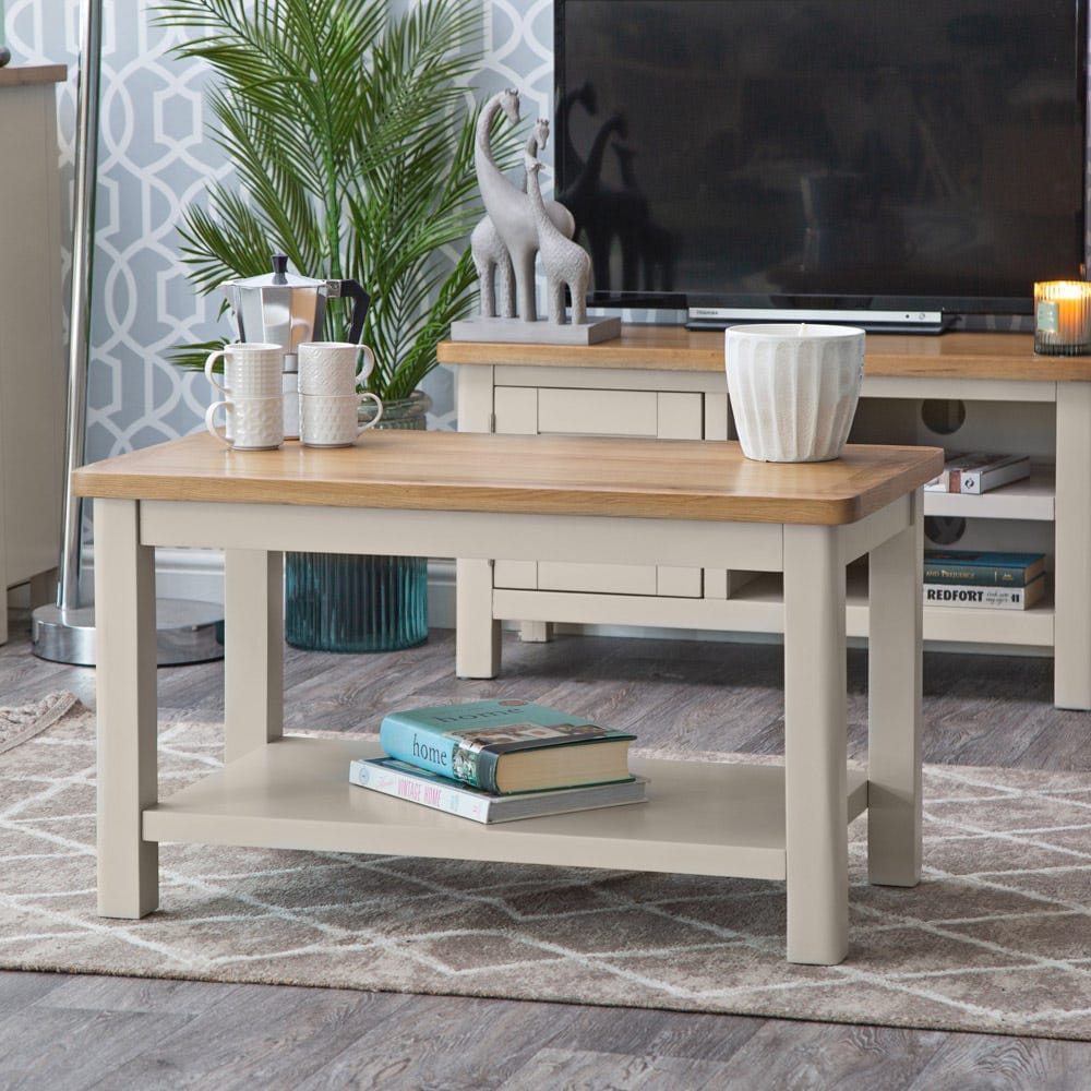 Rutland Painted Oak Small Coffee Table