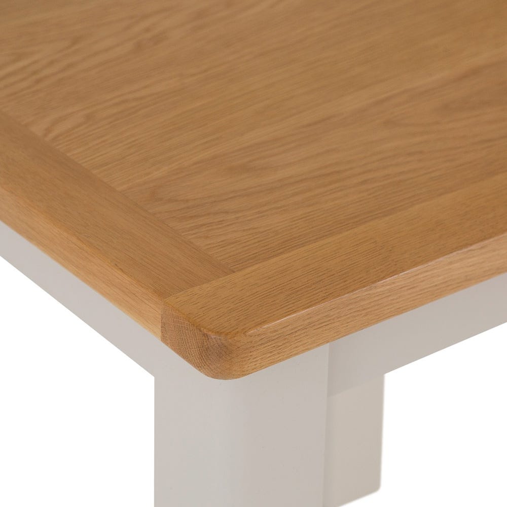 Rutland Painted Oak Square Fixed Top Dining Table