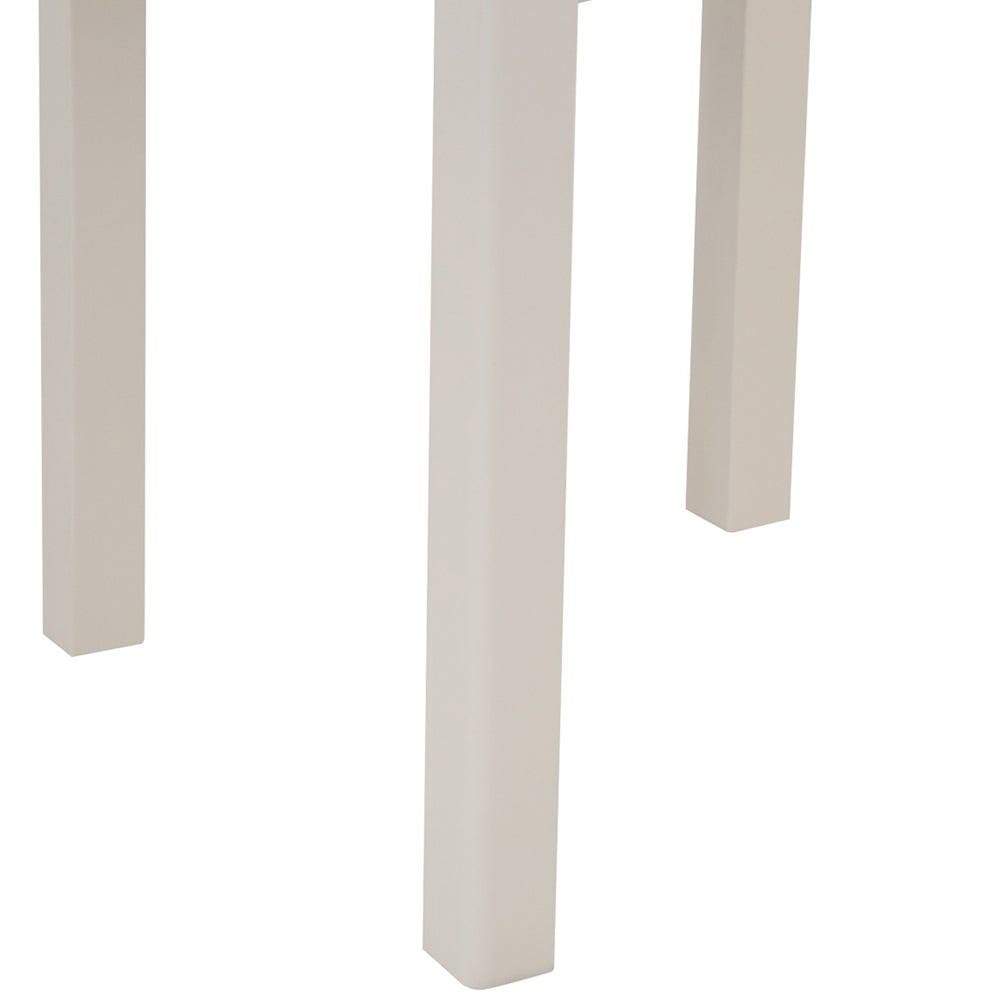 Rutland Painted Oak Square Fixed Top Dining Table