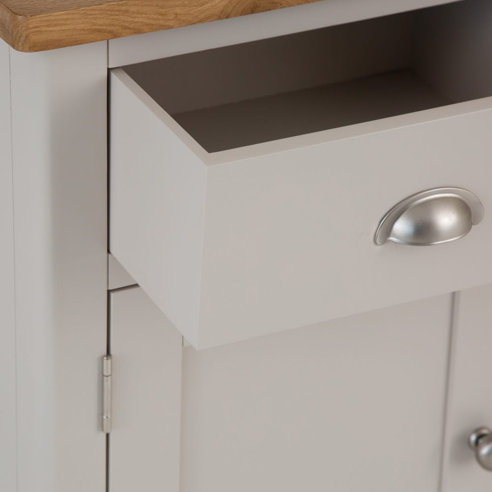 Rutland Painted Oak 2 Door Small Sideboard