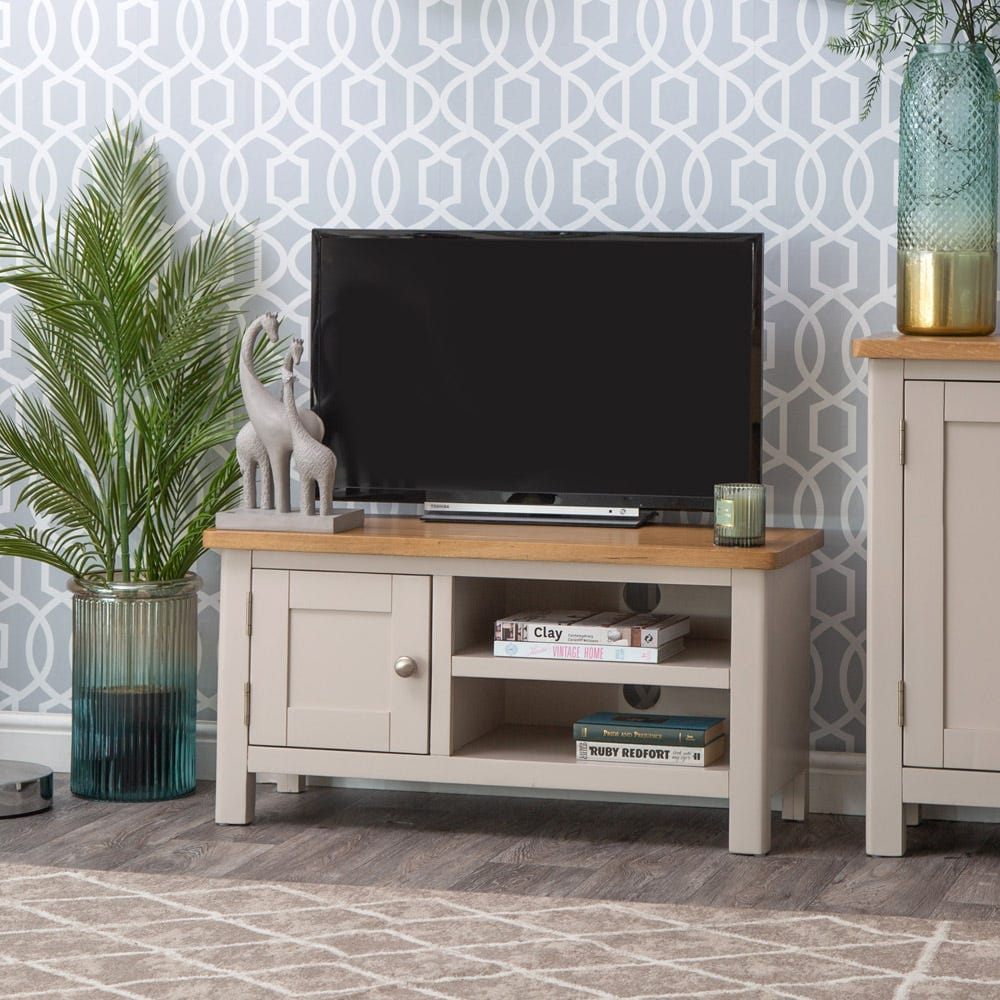Rutland Painted Oak TV Unit