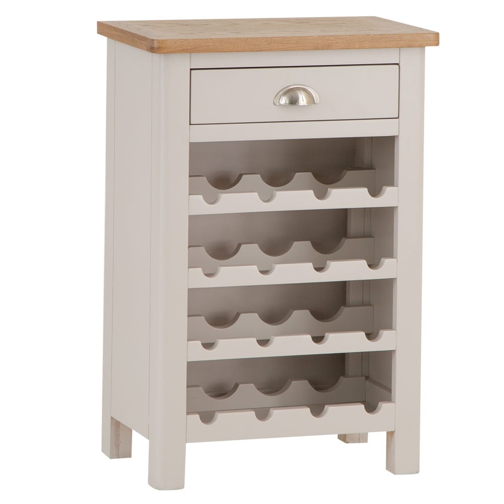 Rutland Painted Oak Wine Cabinet