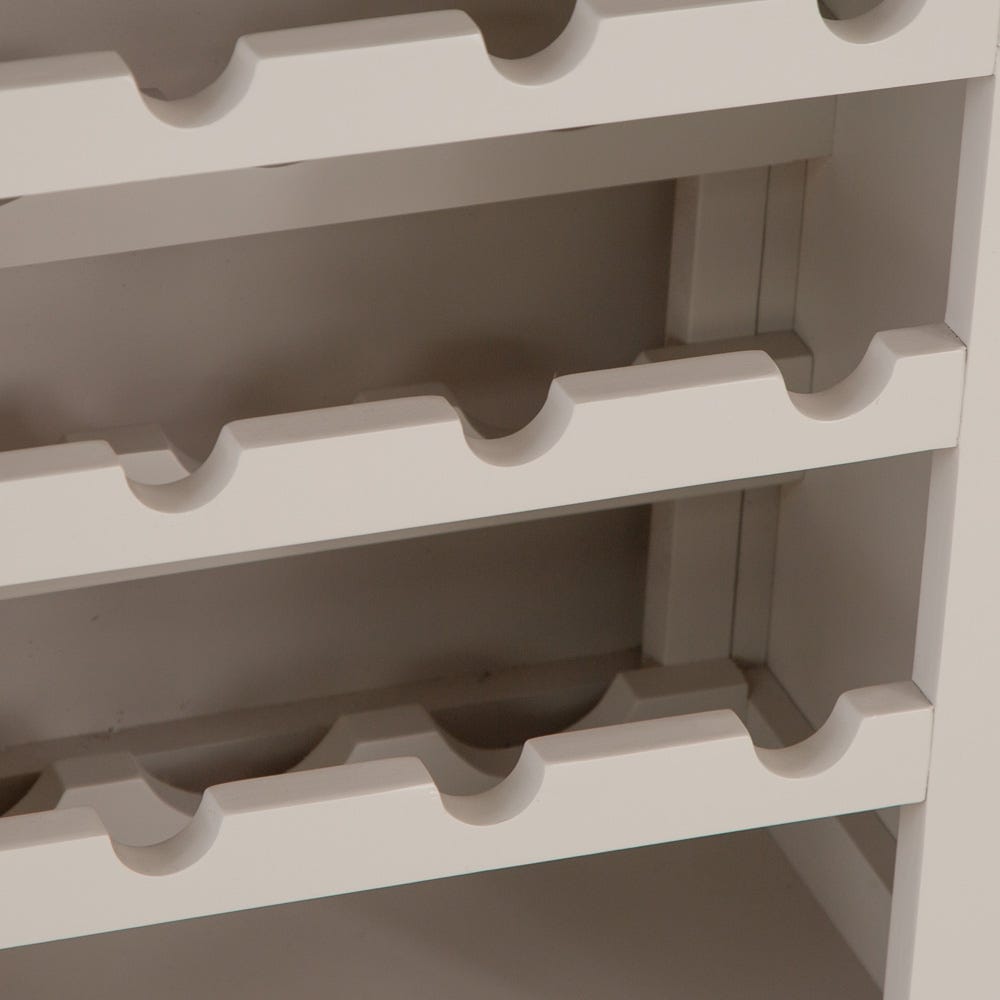 Rutland Painted Oak Wine Cabinet