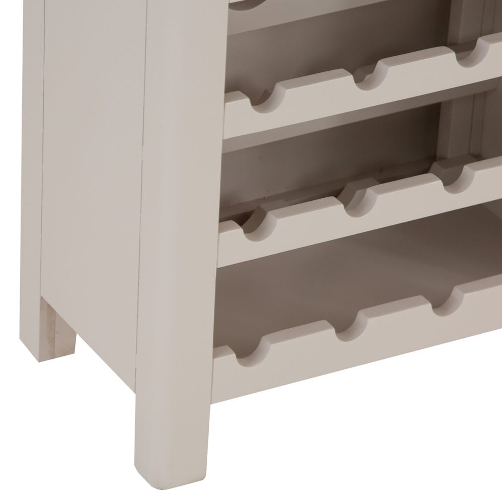 Rutland Painted Oak Wine Cabinet