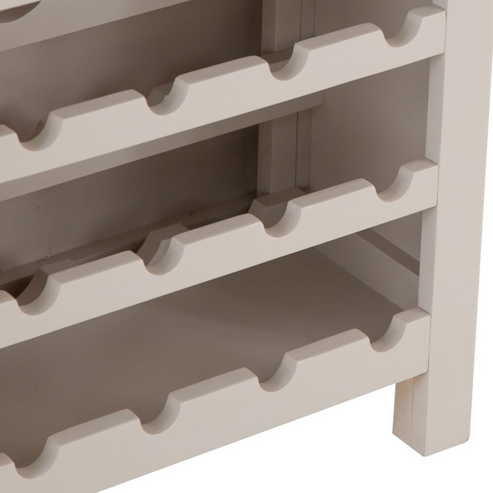 Rutland Painted Oak Wine Cabinet