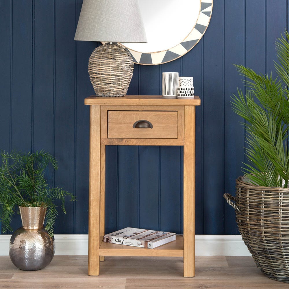 Rutland Oak Telephone Table