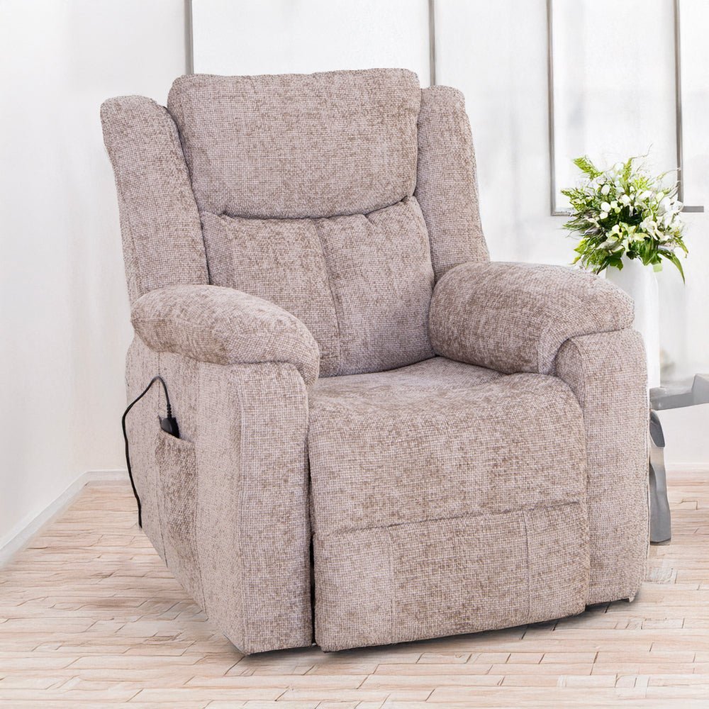 Rome Biscuit Lift & Tilt Armchair - The Furniture Warehouse