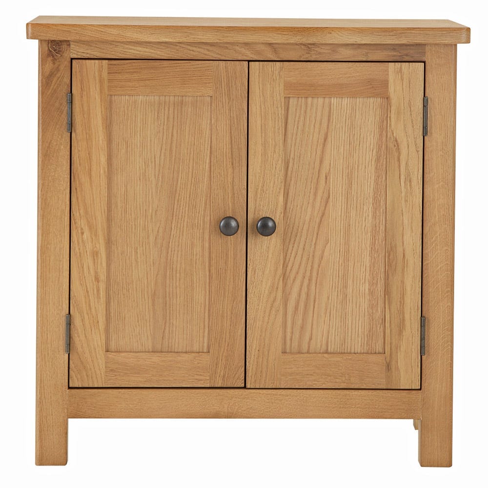 Rutland Oak 2 Door Cupboard