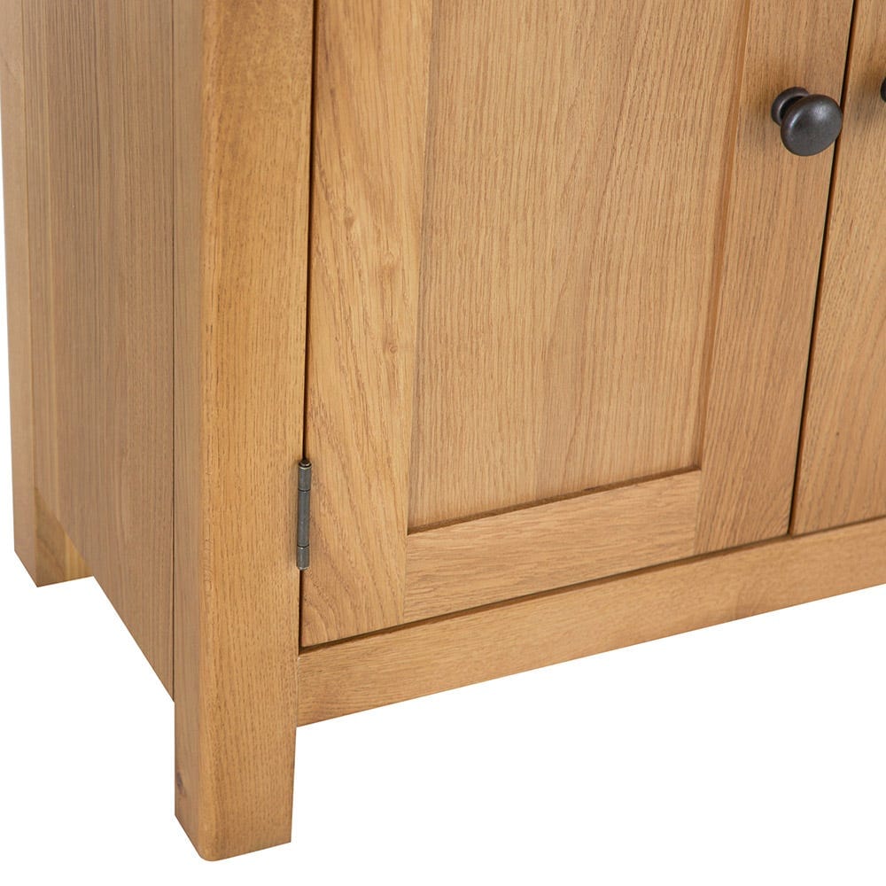 Rutland Oak 2 Door Cupboard
