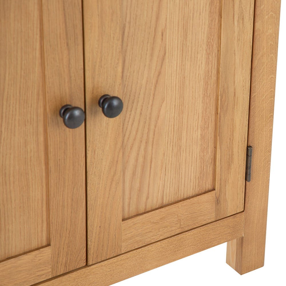 Rutland Oak 2 Door Cupboard
