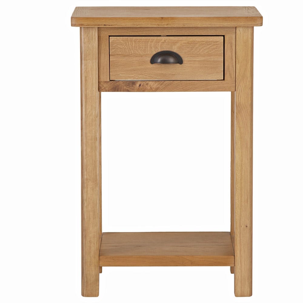 Rutland Oak Telephone Table