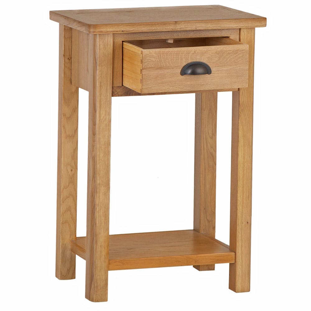 Rutland Oak Telephone Table