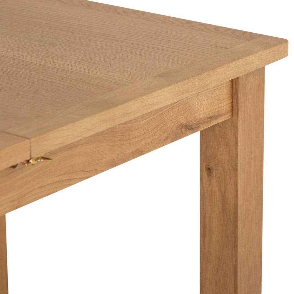 Rutland Oak 1.2m Extending Dining Table