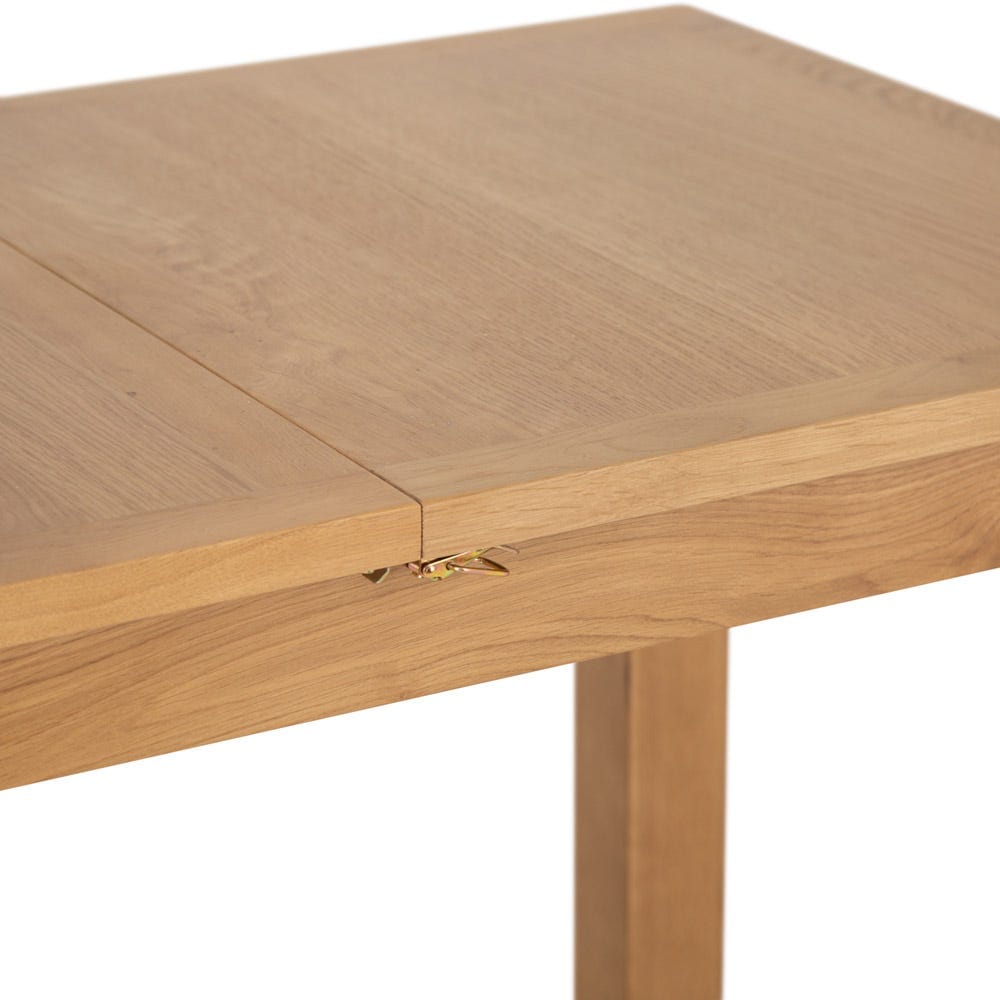 Rutland Oak 1.2m Extending Dining Table
