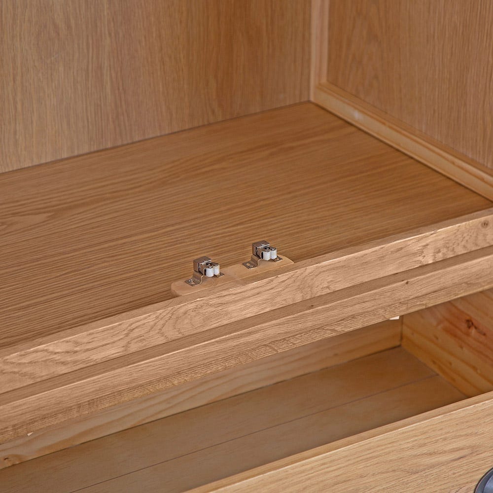 Rutland Oak 2 Door Wardrobe with Drawer