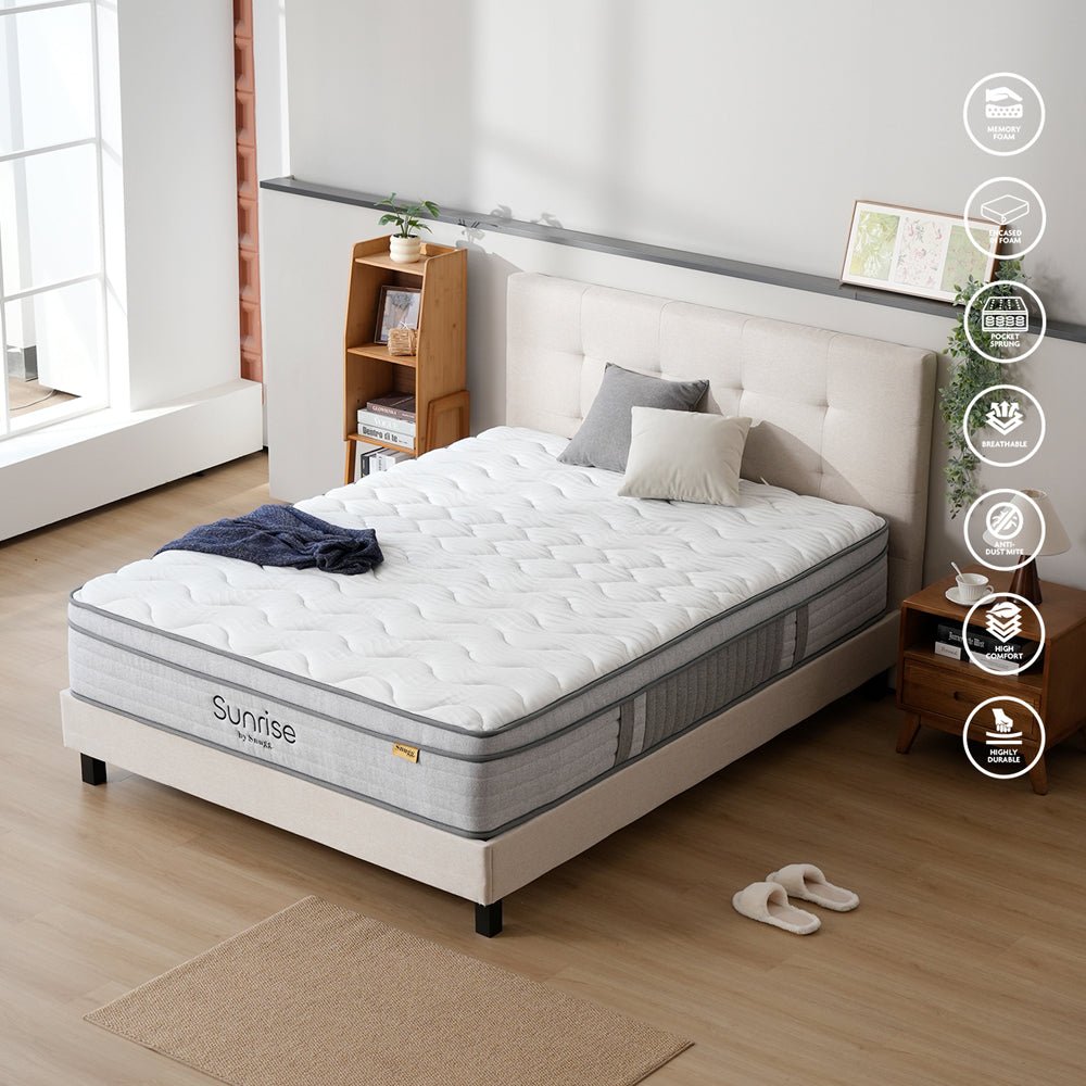 Sunrise King Size (5ft) Mattress - The Furniture Warehouse