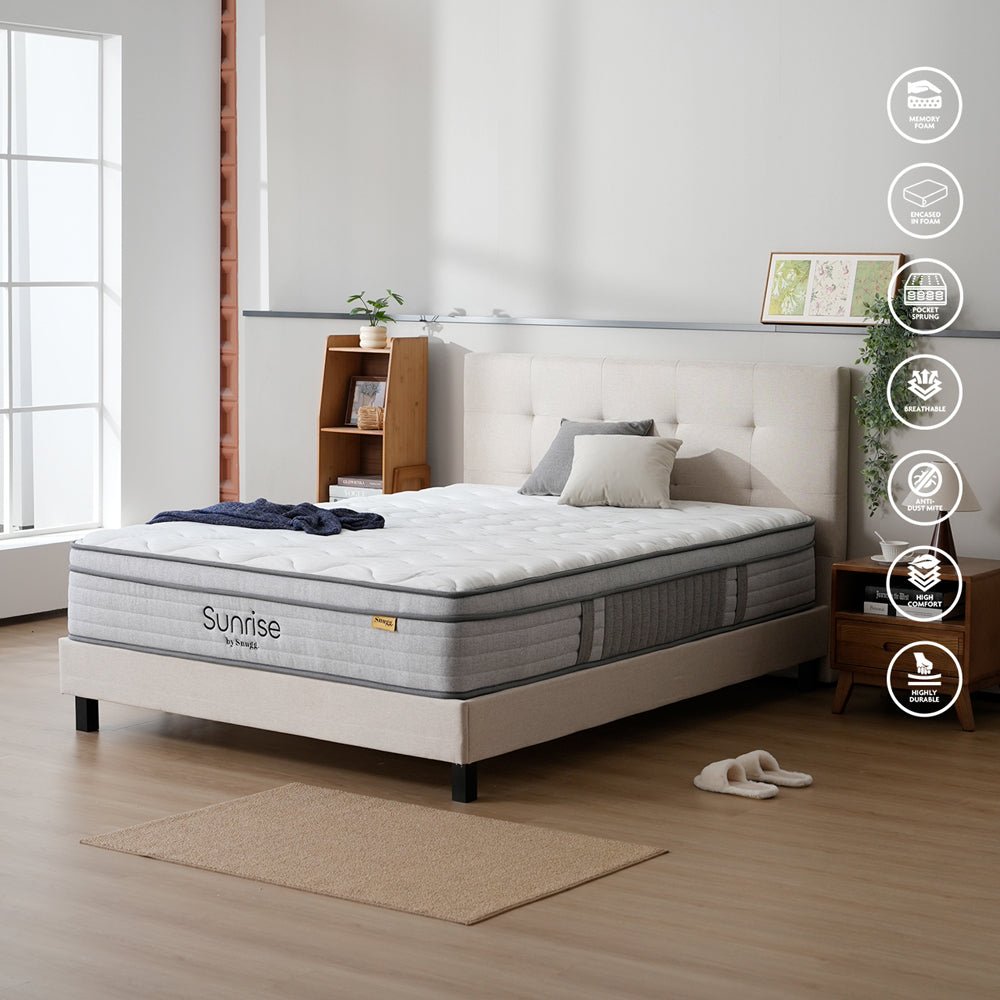 Sunrise Single (3ft) Mattress - The Furniture Warehouse