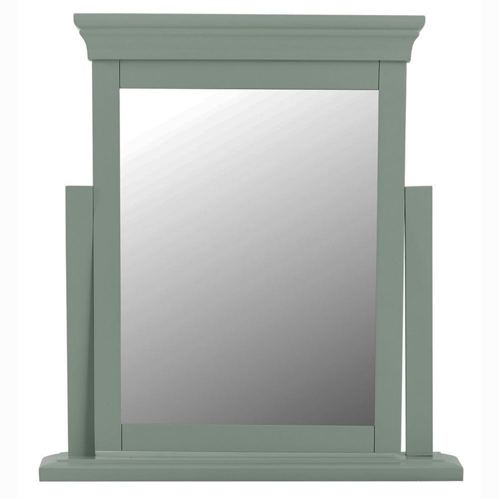 Florence Sage Green Painted Vanity Mirror