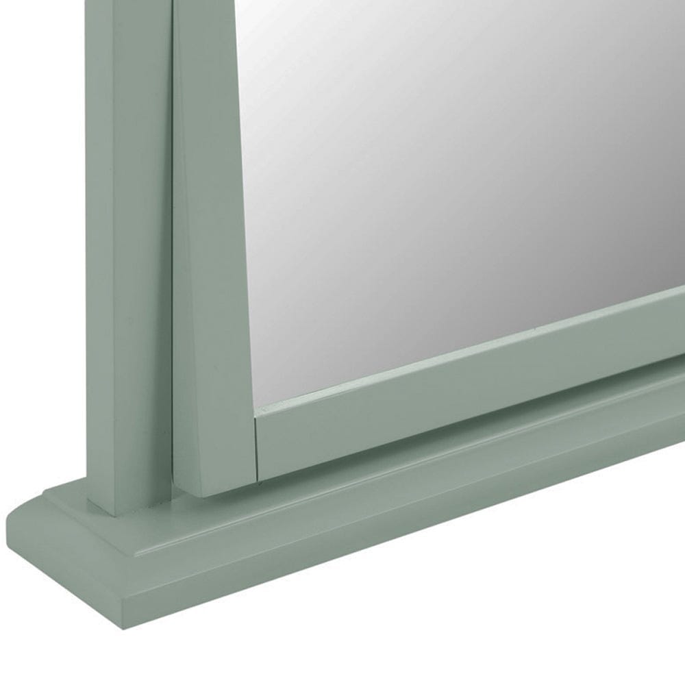 Florence Sage Green Painted Vanity Mirror