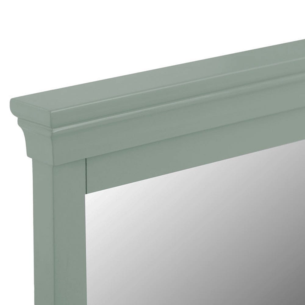 Florence Sage Green Painted Vanity Mirror