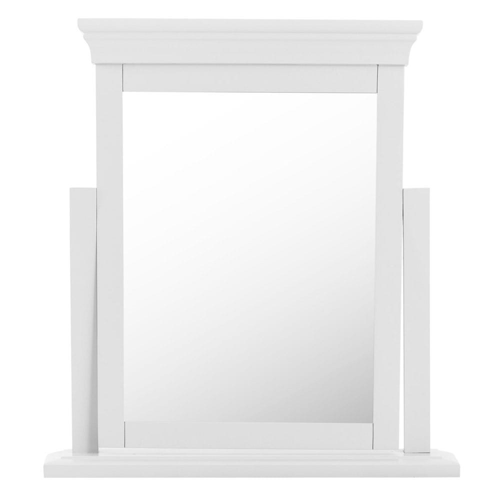 Florence White Painted Vanity Mirror
