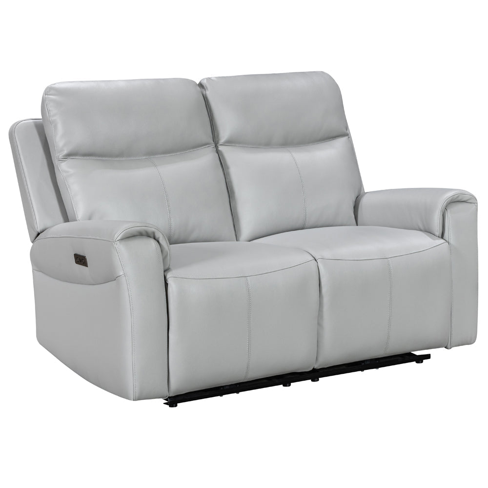 Turin Dove Grey Power 2 Seater Sofa - The Furniture Warehouse