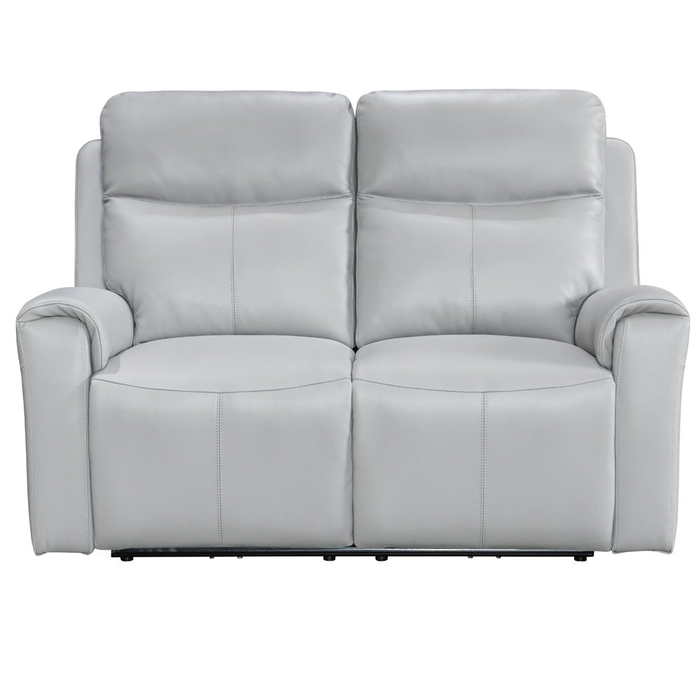 Turin Dove Grey Power 2 Seater Sofa - The Furniture Warehouse