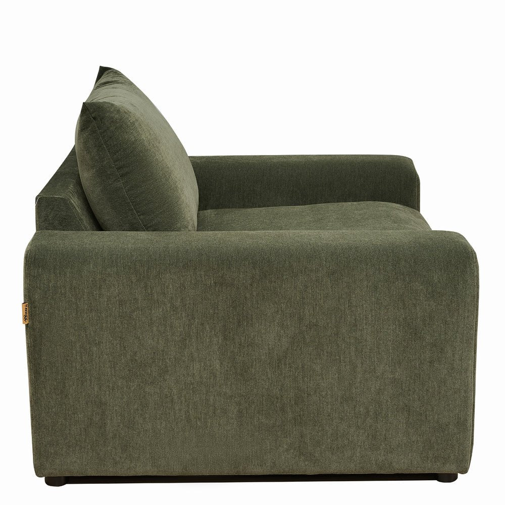 Winchester Forest Green Love Seat - The Furniture Warehouse