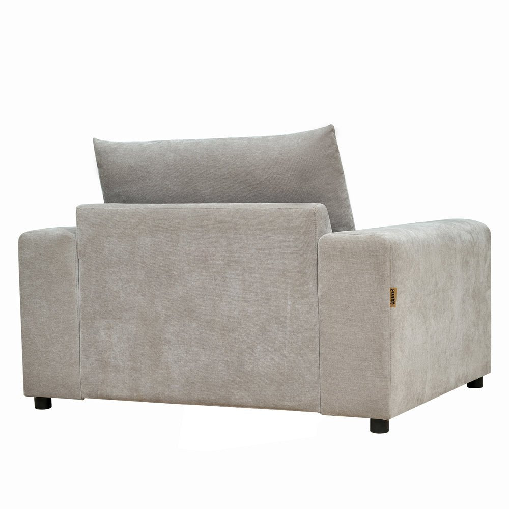 Winchester Grey Love Seat - The Furniture Warehouse